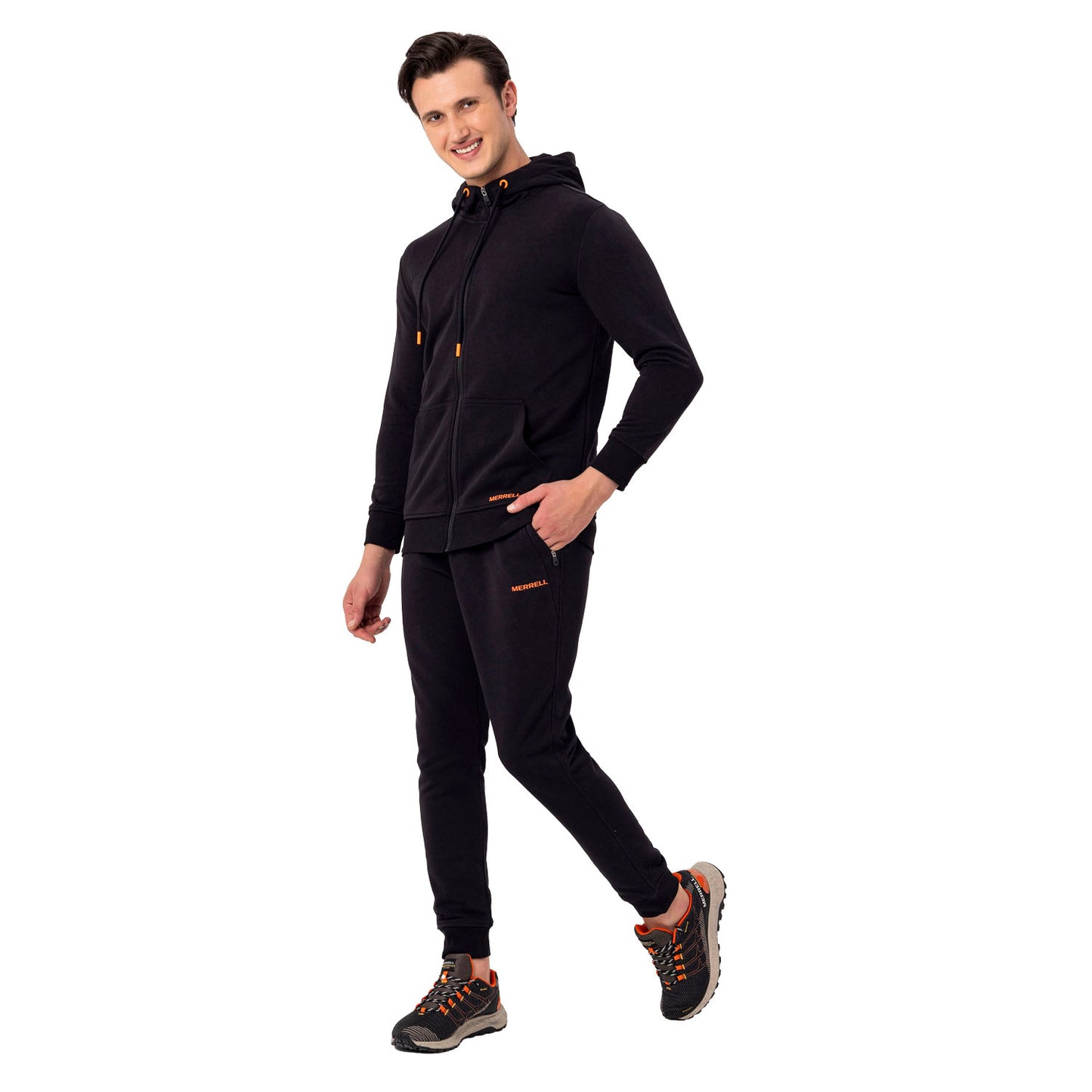 Scole M Erkek Black Sweatshırt-5