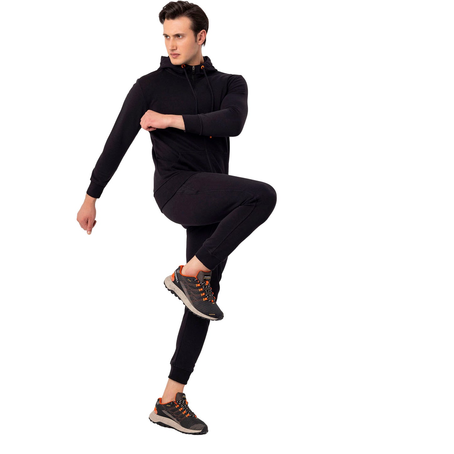 Scole M Erkek Black Sweatshırt-7