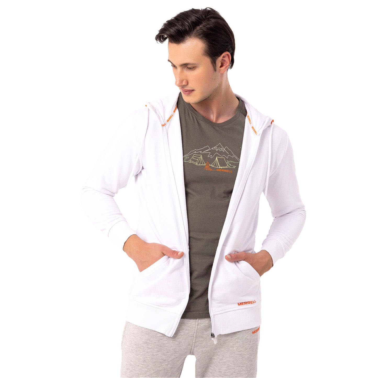 Scole M Erkek Kahve Sweatshırt-4