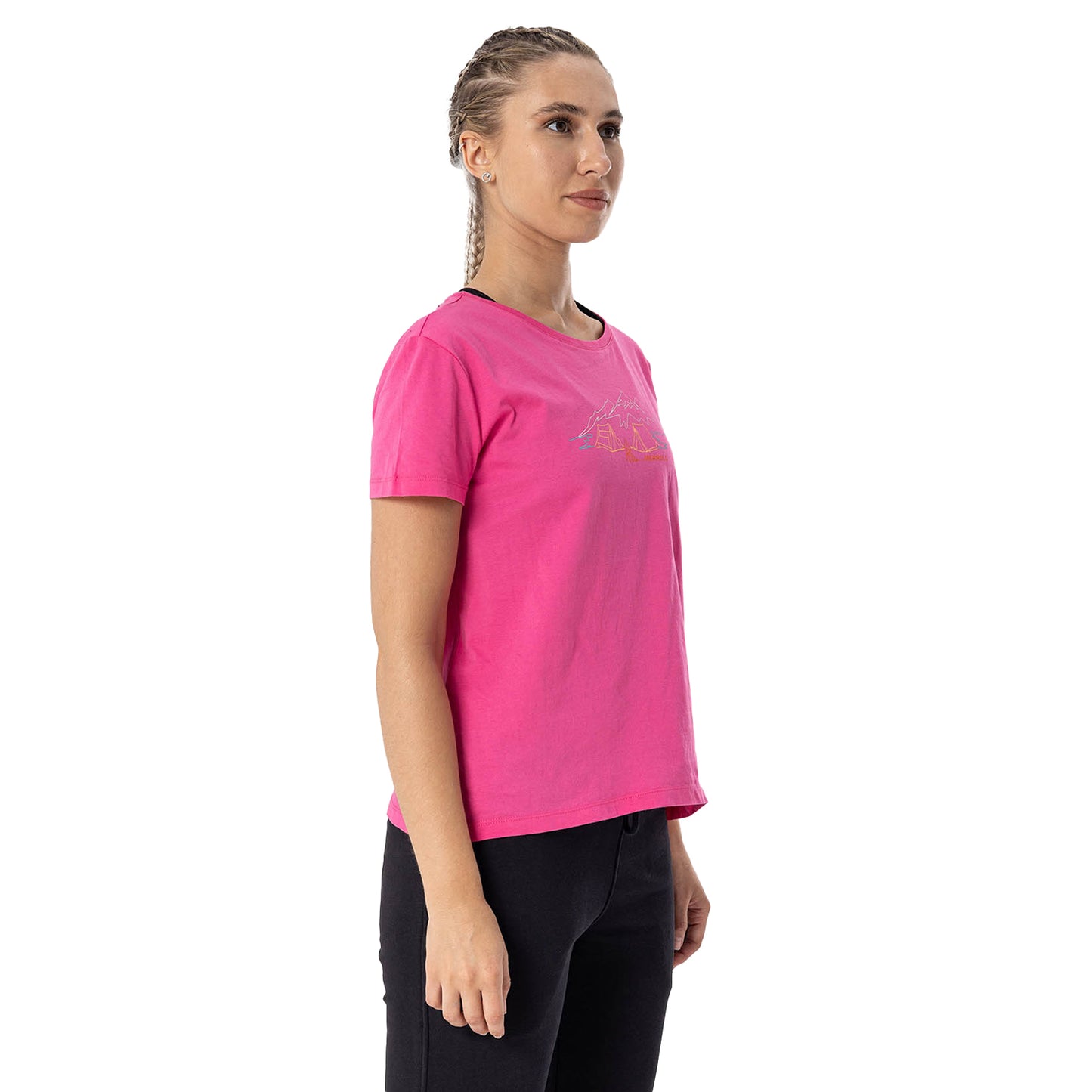 Talı W Kadın Brıght Pınk T-Shırt-5