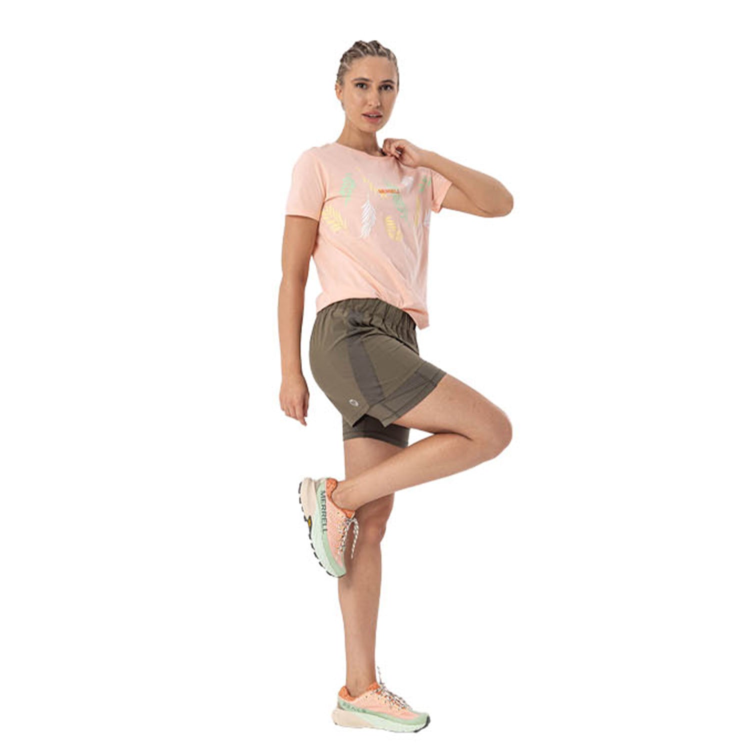Tıa W Kadın Peach Parfaıt T-Shırt-8