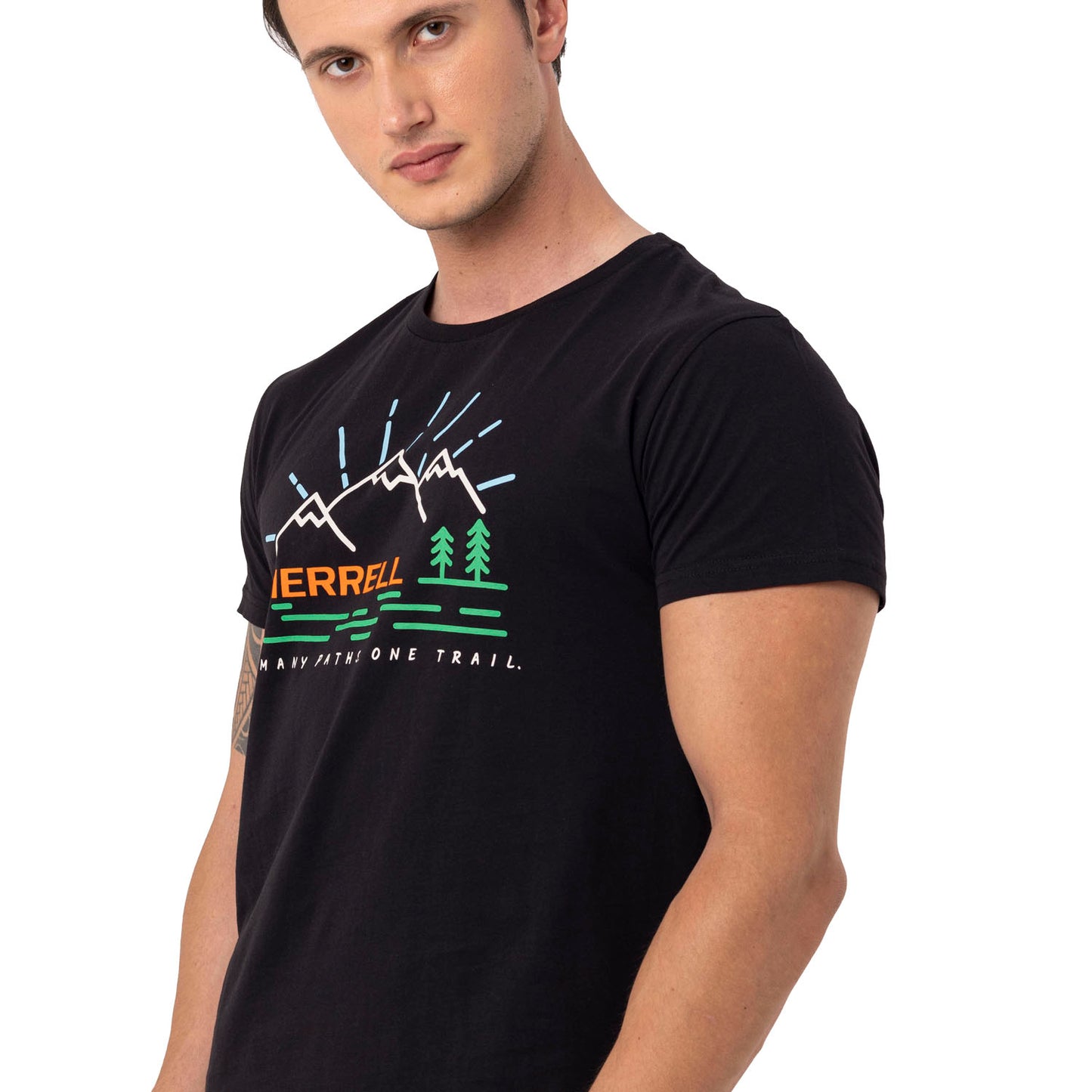 Tobı M Erkek Black T-Shırt-5