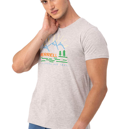 Tobı M Erkek Grey Marl T-Shırt-12