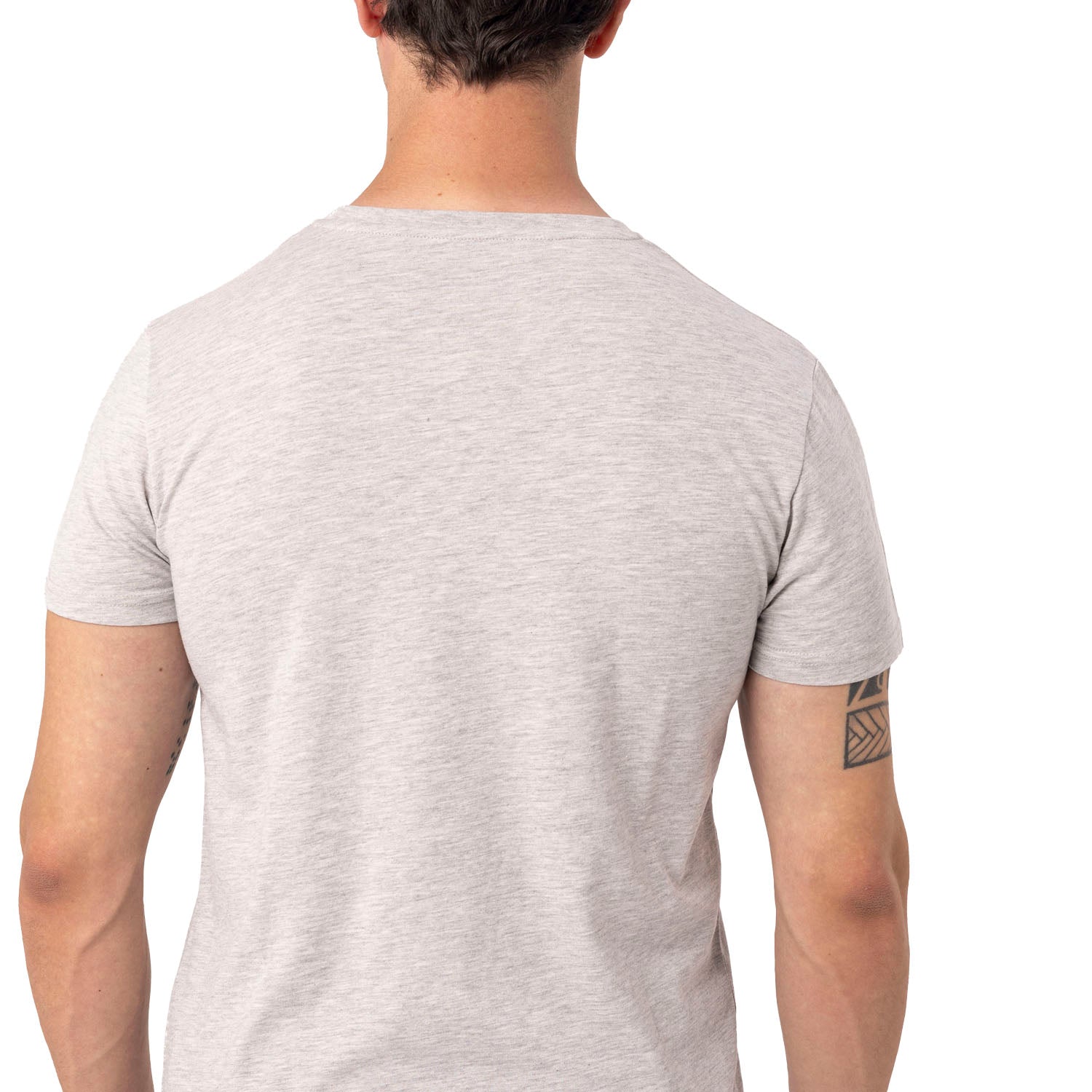 Tobı M Erkek Grey Marl T-Shırt-4