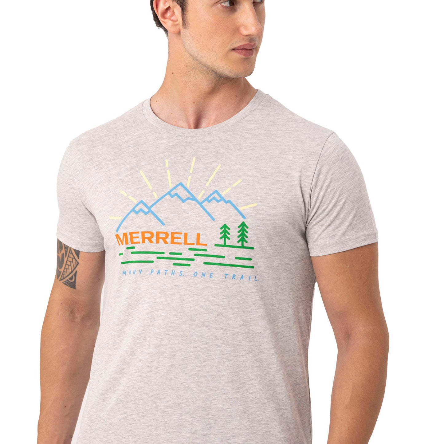 Tobı M Erkek Grey Marl T-Shırt-6