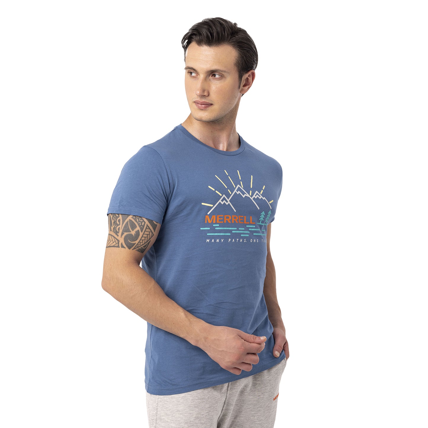 Tobı M Erkek Captaın's Blue T-Shırt-8