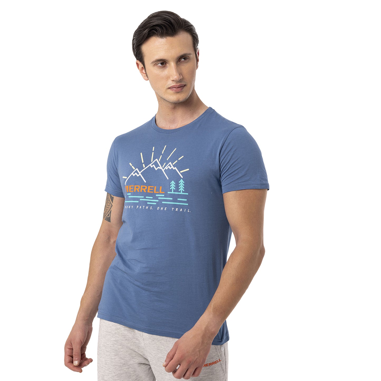 Tobı M Erkek Captaın's Blue T-Shırt-9