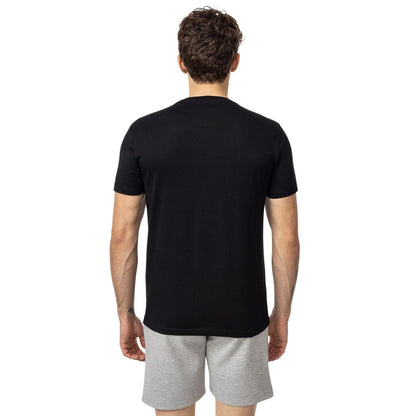 Text M Erkek Black T-Shırt-5