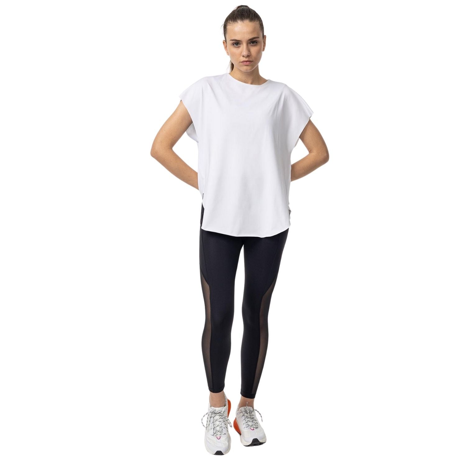 Merrell Kadın Tulıp W Koşu T-Shırt Kadın Whıte Koşu T-Shırt-3