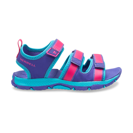Merrell Unısex Çocuk Hydro Creek Sandalet Unısex Çocuk Purple/Multı Sandalet-2