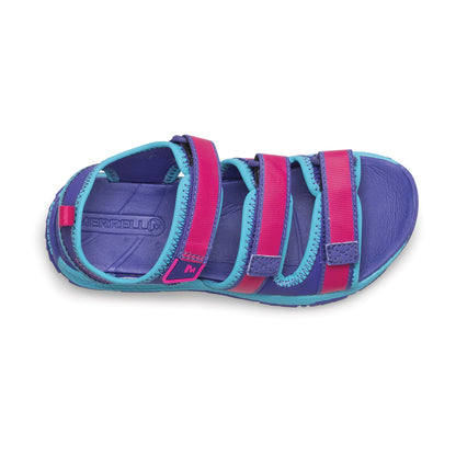 Merrell Unısex Çocuk Hydro Creek Sandalet Unısex Çocuk Purple/Multı Sandalet-4