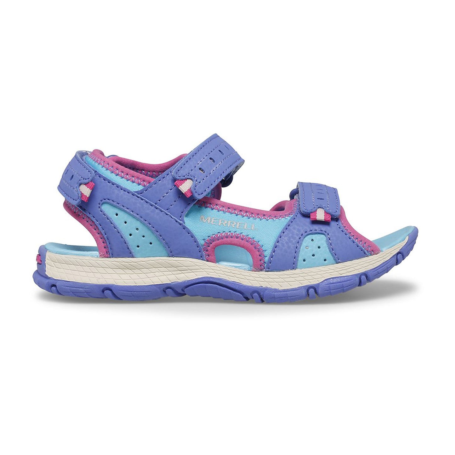 Merrell Kız Çocuk Panther Sandal 2.0 Sandalet Kız Çocuk Turq/Purple Sandalet-1