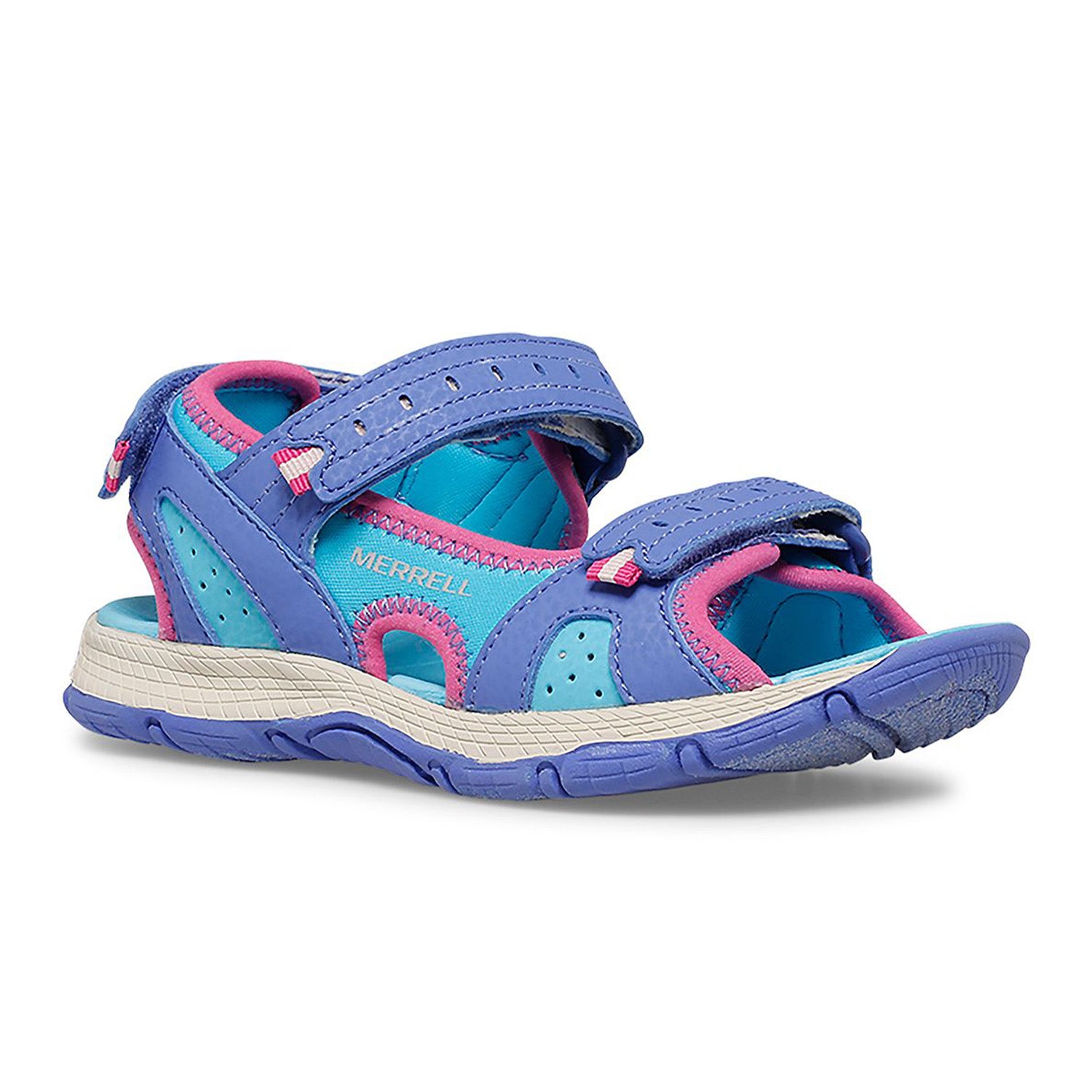 Merrell Kız Çocuk Panther Sandal 2.0 Sandalet Kız Çocuk Turq/Purple Sandalet-4