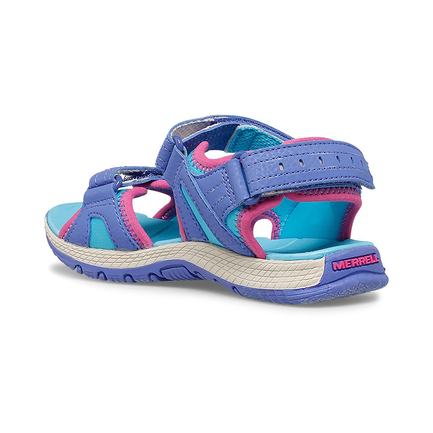 Merrell Kız Çocuk Panther Sandal 2.0 Sandalet Kız Çocuk Turq/Purple Sandalet-5