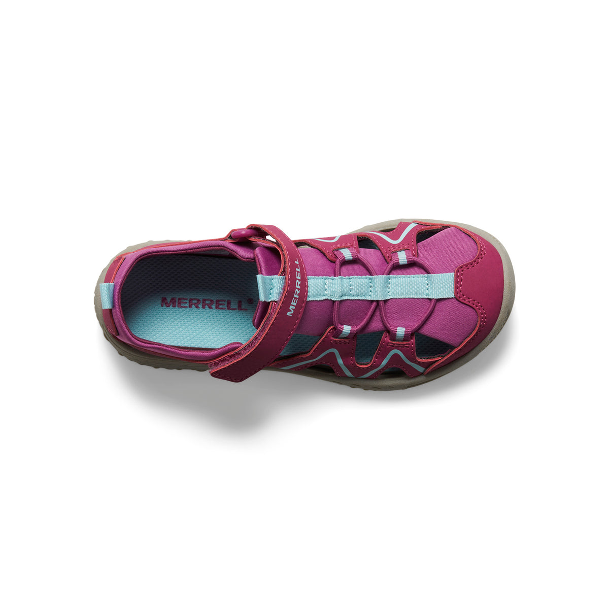 Merrell Kız Çocuk Hydro Explorer Su Ayakkabısı Kız Çocuk Berry/Turq/Grey Su Ayakkabısı-2