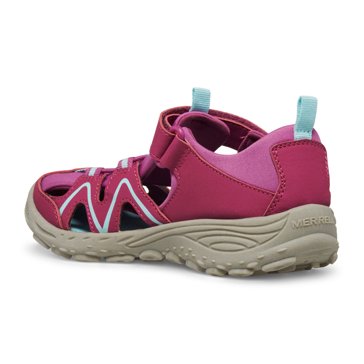 Merrell Kız Çocuk Hydro Explorer Su Ayakkabısı Kız Çocuk Berry/Turq/Grey Su Ayakkabısı-5