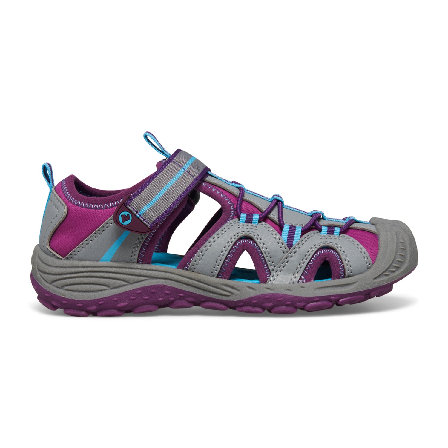 Hydro 2 Unısex Çocuk Grey/Berry Sandalet-1