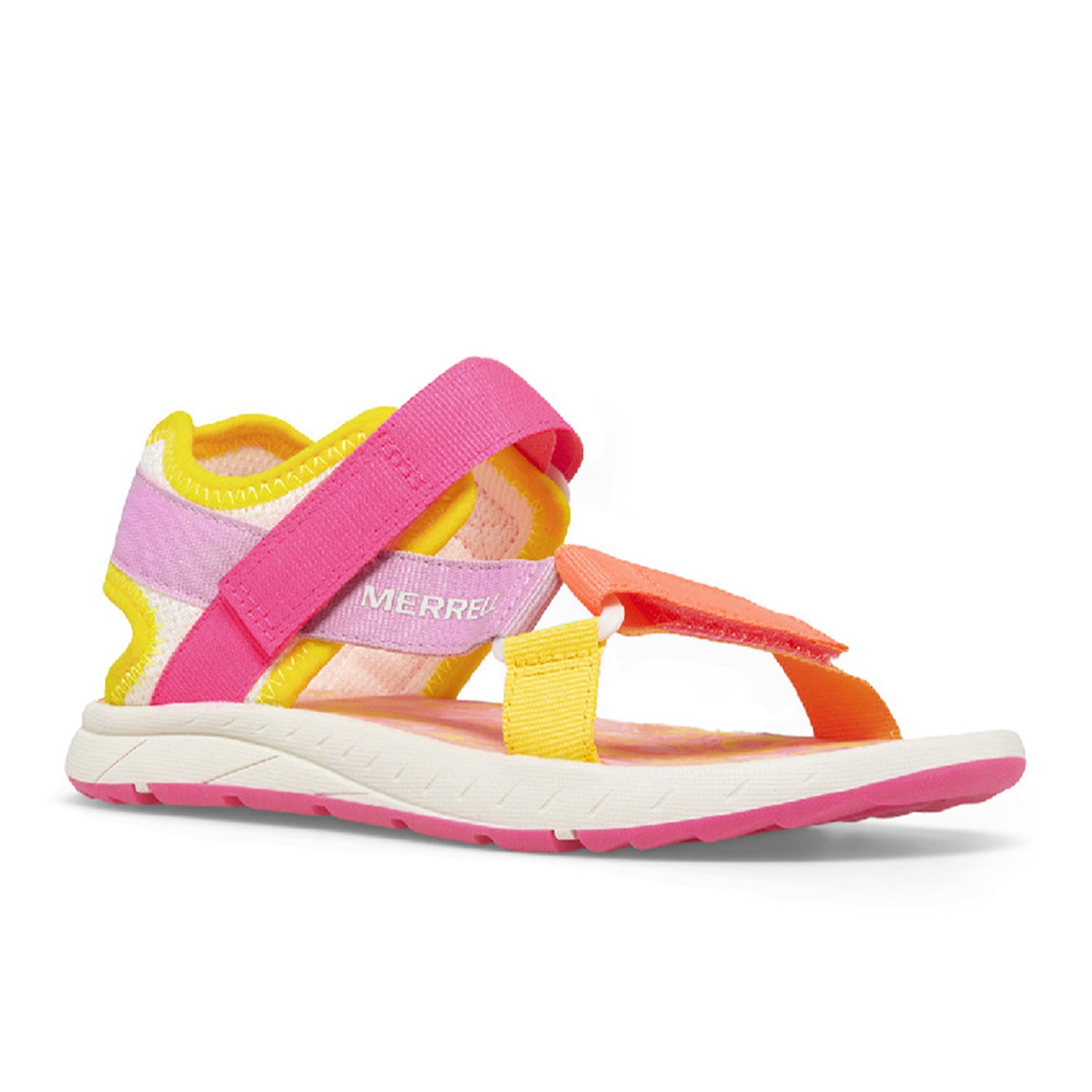 Merrell Unısex Çocuk Kahuna Web 2.0 Sandalet Unısex Çocuk Pink Multi Sandalet-1