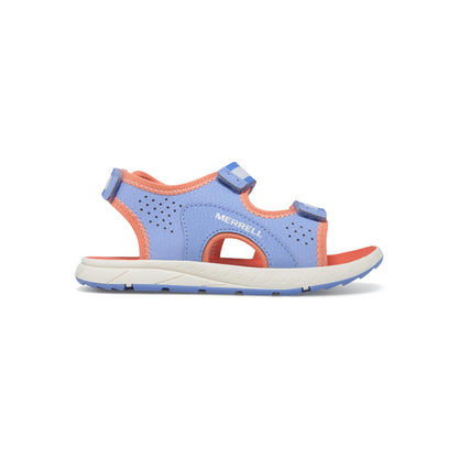 Merrell Unısex Çocuk Panther Sandal 3.0 Sandalet Unısex Çocuk Blue/Coral Sandalet-1