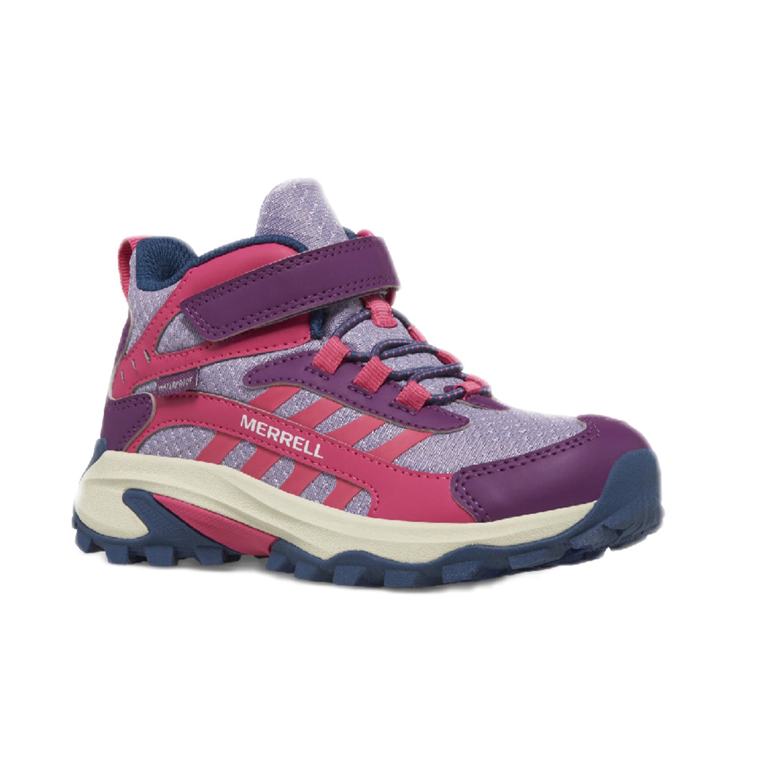 Moab Speed 2 Mıd A/C Wtprf Çocuk Berry/Navy Bot-3