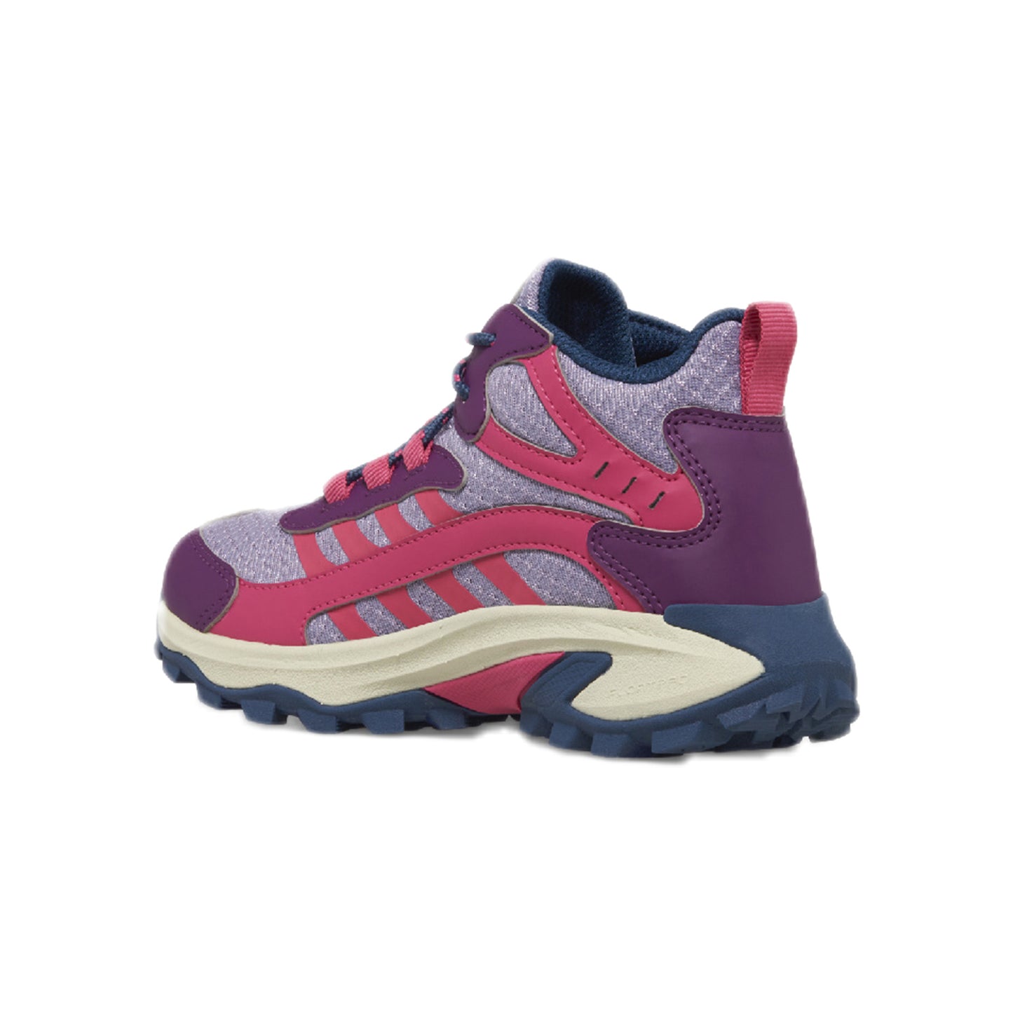 Merrell Unısex Çocuk Moab Speed 2 Mıd Wtrpf Bot Unısex Çocuk Berry/Navy Bot-2