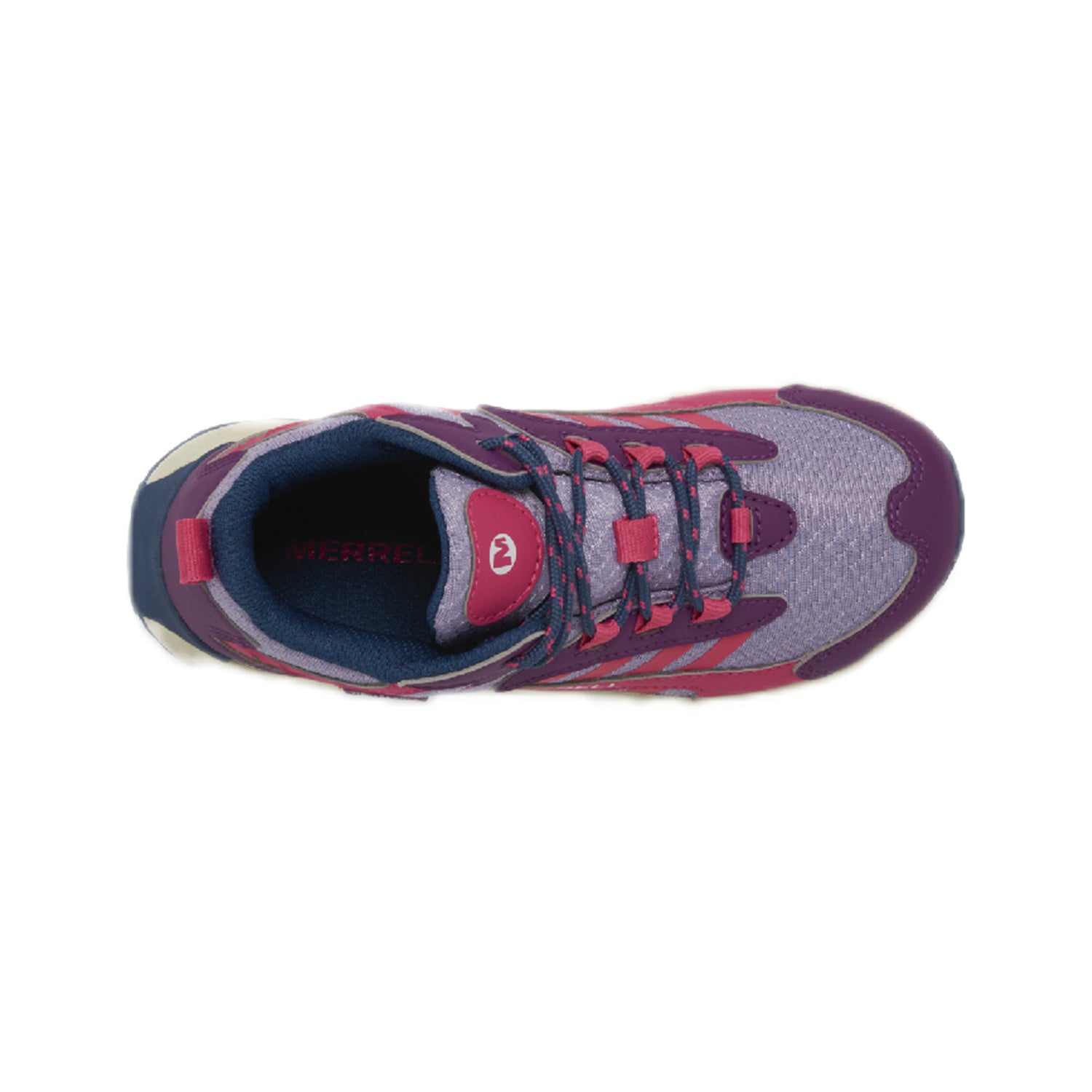 Merrell Unısex Çocuk Moab Speed 2 Mıd Wtrpf Bot Unısex Çocuk Berry/Navy Bot-4