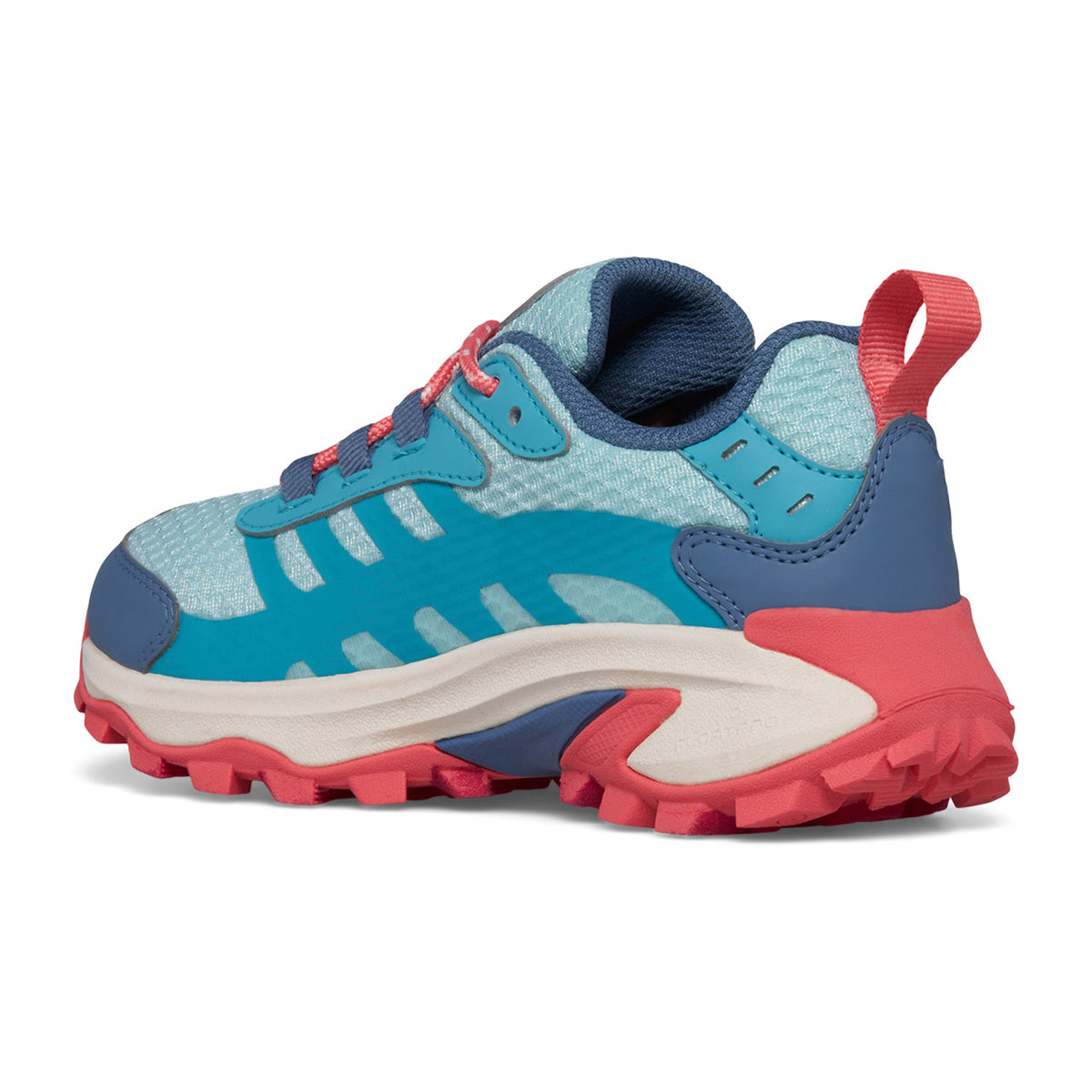 Merrell Unısex Çocuk Moab Speed 2 Low Wtrpf Outdoor Ayakkabı Unısex Çocuk Turq/Coral Outdoor Ayakkabı-4