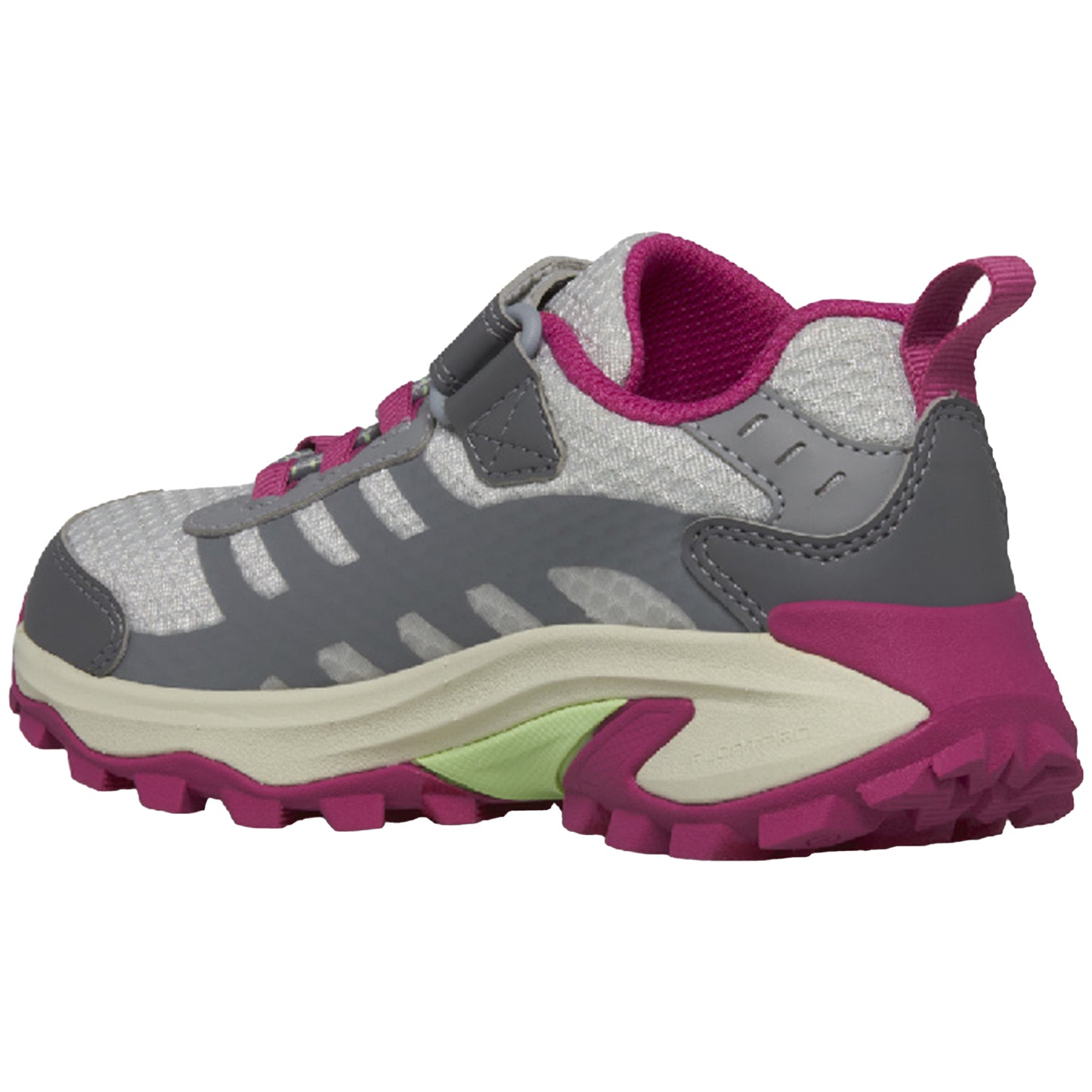 Merrell Unısex Çocuk Moab Speed 2 Low A/C Wtrpf Bot Unısex Çocuk Grey/Berry/Mınt Bot-4