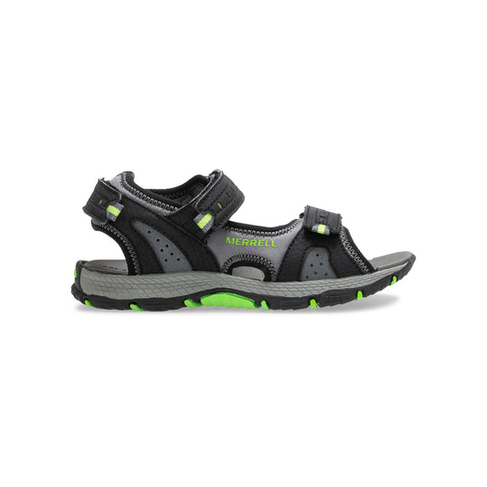 Merrell Erkek Çocuk Panther Sandal 2.0 Sandalet Erkek Çocuk Black Sandalet-1