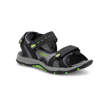 Merrell Erkek Çocuk Panther Sandal 2.0 Sandalet Erkek Çocuk Black Sandalet-2