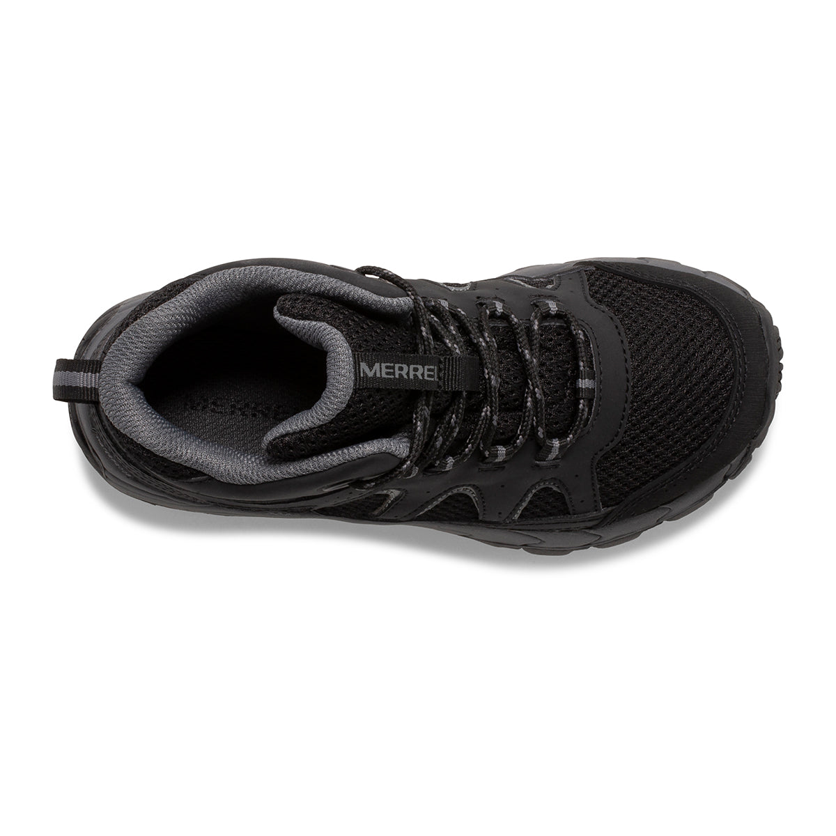 Merrell Erkek Çocuk Oakcreek Mıd Lace Wtrpf Bot Erkek Çocuk Black & Grey Bot-3
