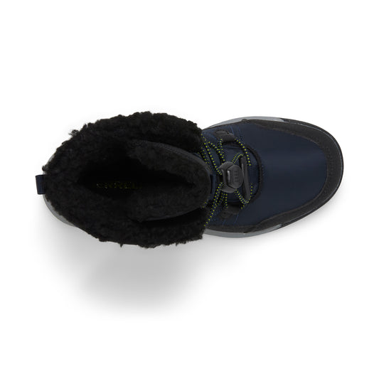 Merrell Erkek Çocuk Snow Crush 3.0 Wtrpf Bot Erkek Çocuk Navy/Green Bot-3