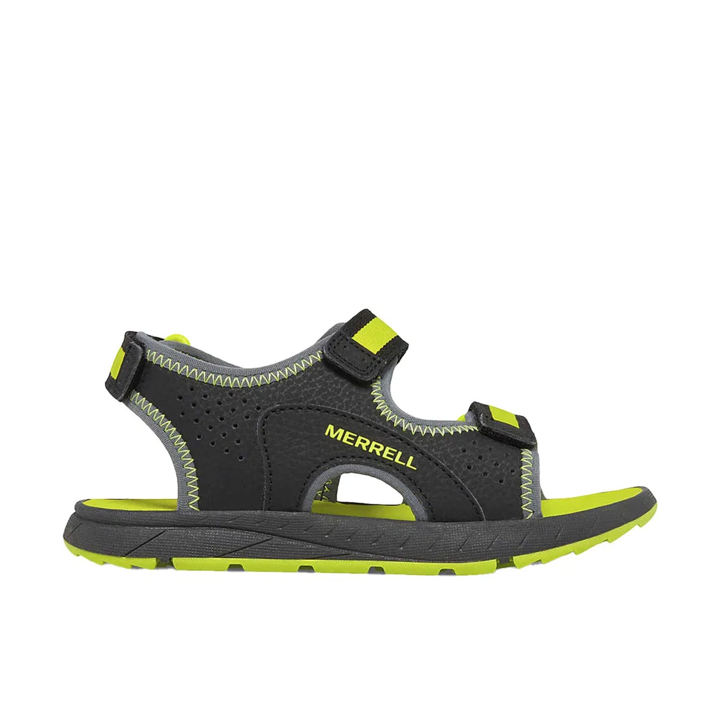 Merrell Unısex Çocuk Panther Sandal 3.0 Sandalet Unısex Çocuk Navy/Grey Sandalet-1