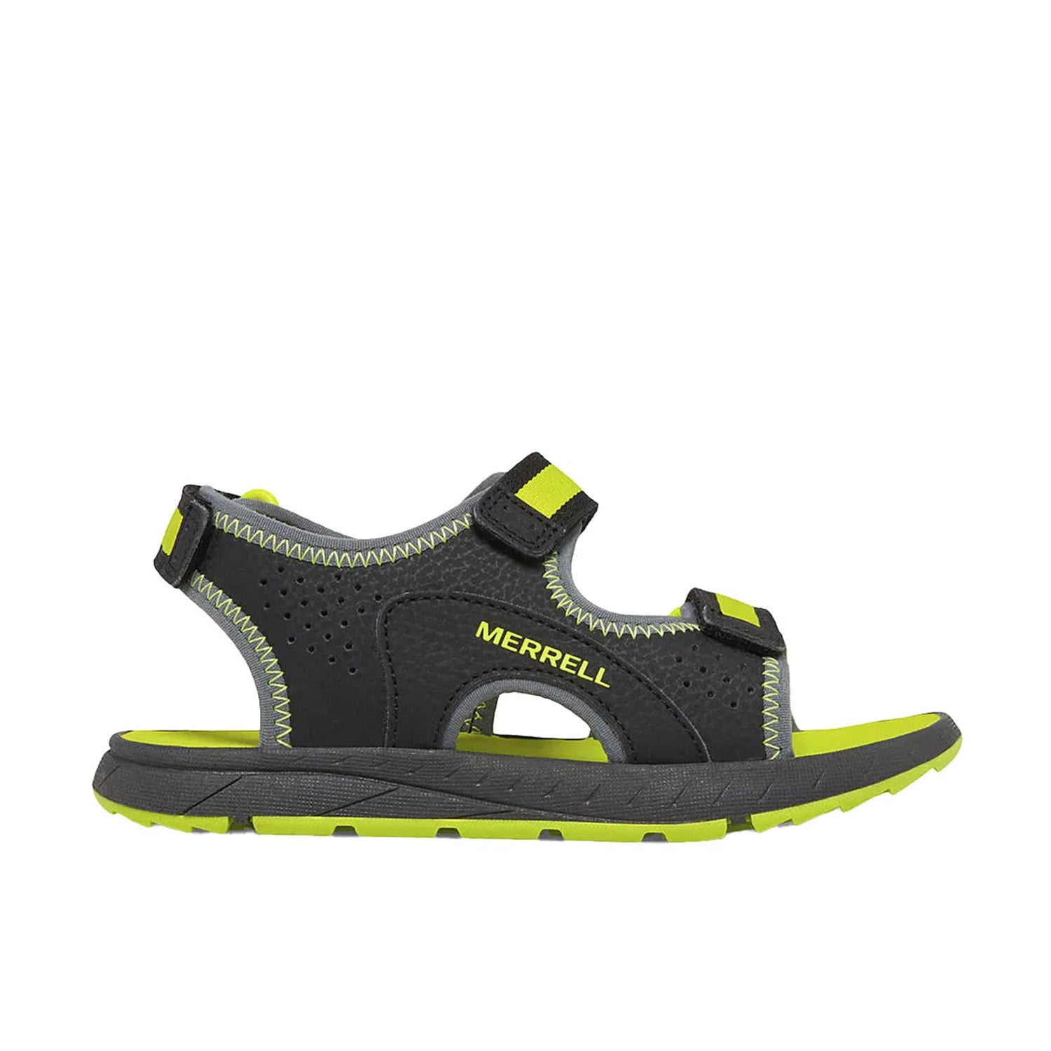 Merrell Unısex Çocuk Panther Sandal 3.0 Sandalet Unısex Çocuk Navy/Grey Sandalet-1