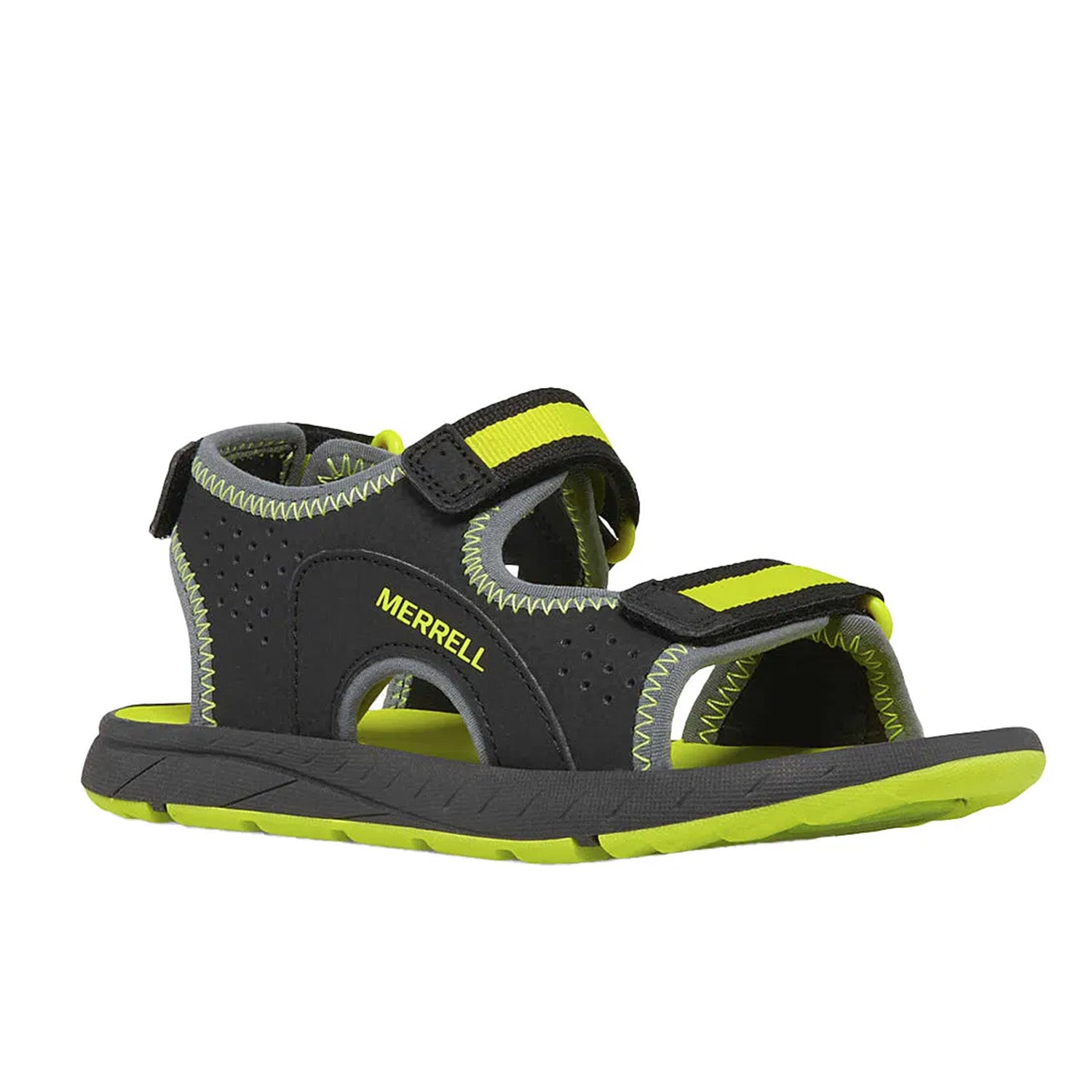 Merrell Unısex Çocuk Panther Sandal 3.0 Sandalet Unısex Çocuk Navy/Grey Sandalet-2