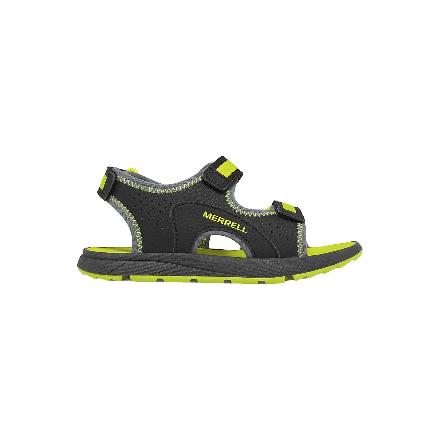 Merrell Unısex Çocuk Panther Sandal 3.0 Sandalet Unısex Çocuk Navy/Grey Sandalet-3