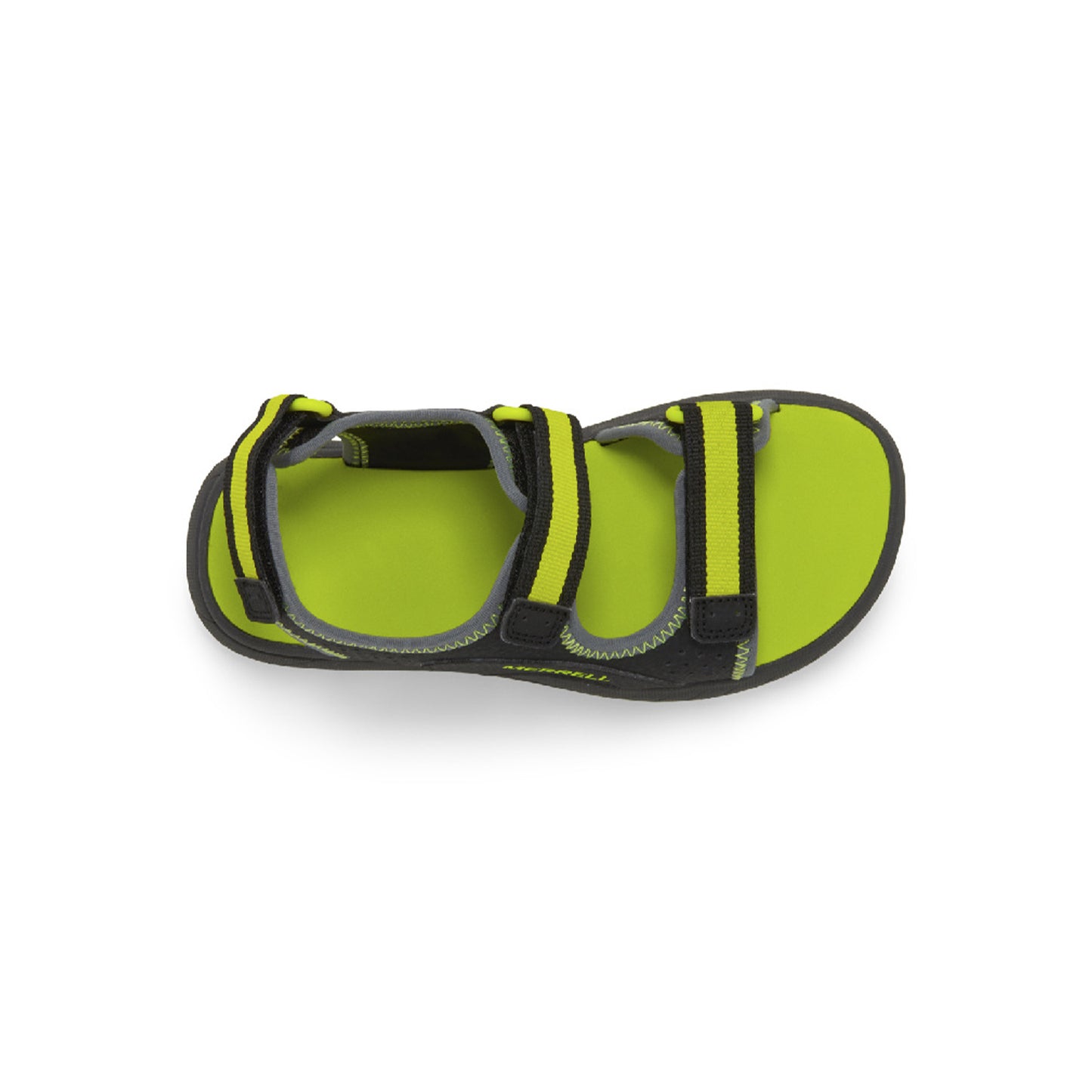 Merrell Unısex Çocuk Panther Sandal 3.0 Sandalet Unısex Çocuk Black/Hı Vız Sandalet-2
