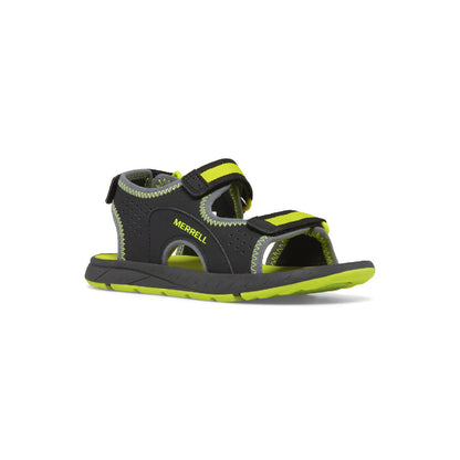 Merrell Unısex Çocuk Panther Sandal 3.0 Sandalet Unısex Çocuk Black/Hı Vız Sandalet-3