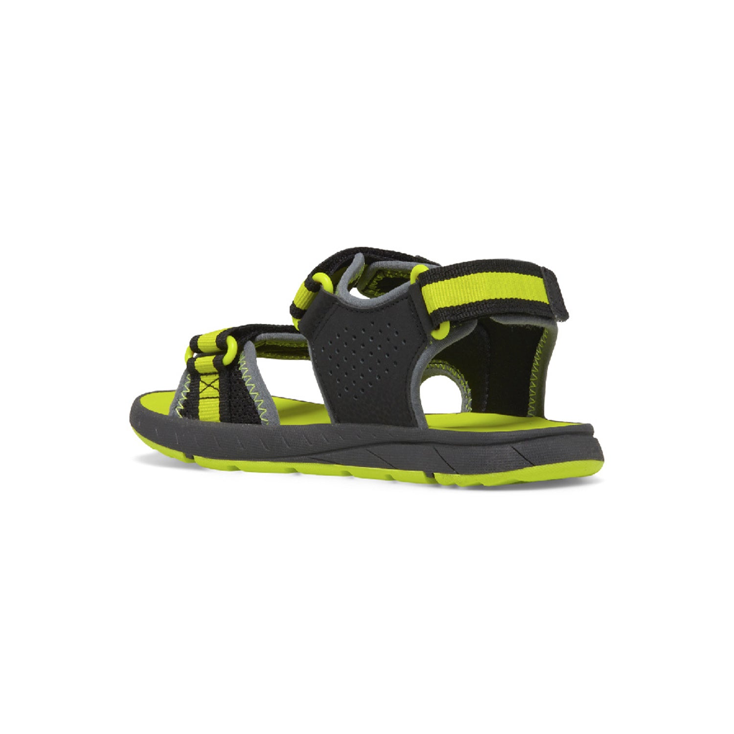 Merrell Unısex Çocuk Panther Sandal 3.0 Sandalet Unısex Çocuk Black/Hı Vız Sandalet-4