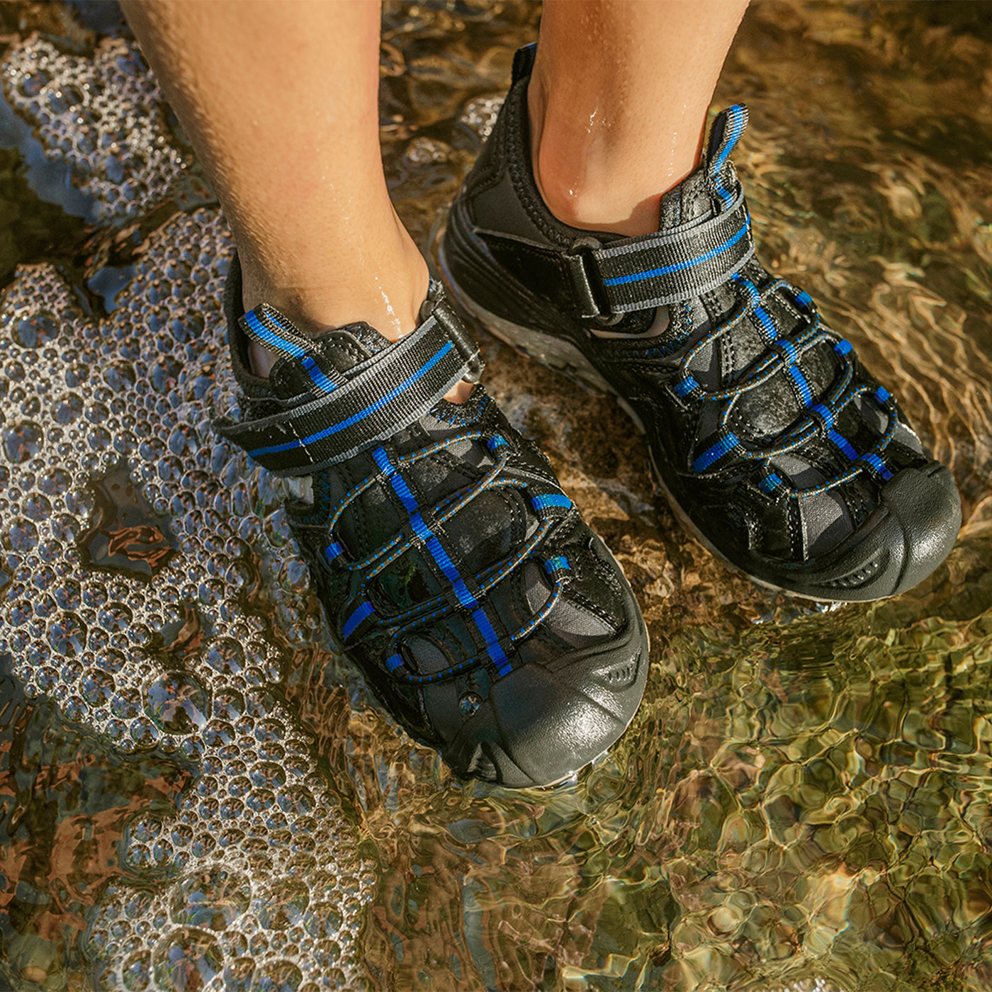 Merrell Unısex Çocuk Hydro 2 Su Ayakkabısı Unısex Çocuk Black/Grey/Royal Su Ayakkabısı-15