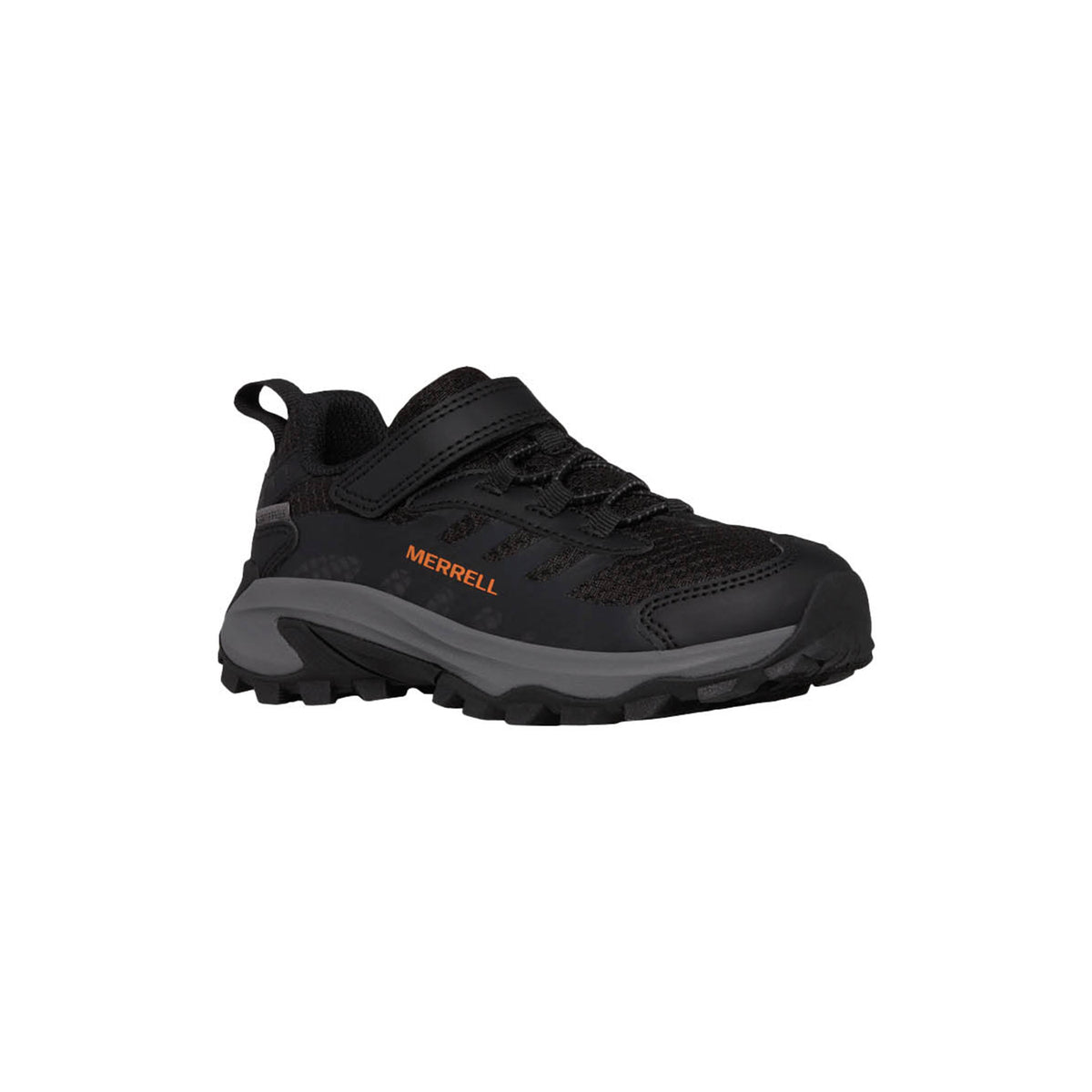 Merrell Unısex Çocuk Moab Speed 2 Low A/C Wtrpf Bot Unısex Çocuk Black Bot-1