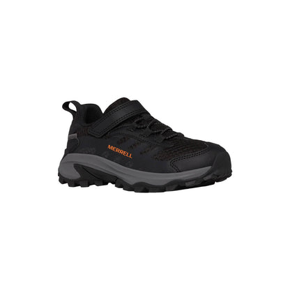 Merrell Unısex Çocuk Moab Speed 2 Low A/C Wtrpf Bot Unısex Çocuk Black Bot-1