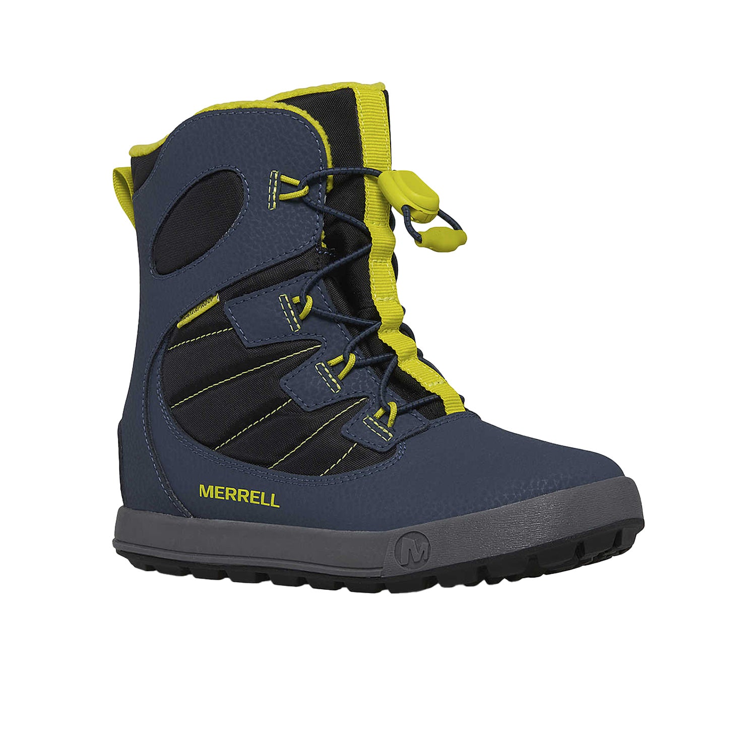 Snow Bank 4.0 Wtrpf Unısex Çocuk Navy/Lıme Bot-3